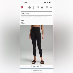 LuLuLemon Align highwaisted leggings